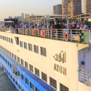 نايل كروز الملكية Nile Cruise ذات فئة الـ 5 نجوم افضل المراكب النيلية المتحركة احجز أفضل مركب بين التحرير و المعادي و الزمالك بأحسن الاسعار رحلات بكروزات فخمة وخدمات متميزة رحلة نيلية 3 ساعات مع برنامج فني مميز و افضل نجوم الغناء المصري و الخليجي مع الباند الشرقي و الغربي و الرقص الشرقي و التنورة و الفنون الشعبية و الاستعراضية رحلة عشاء - رحلة غدا الباخرة رحلات نيلية متحركة مع العشاء الفاخر والفقرات الفنيه تجربة لا تُنسى تتيح للمسافرين استكشاف عجائب مصر القديمةمع الاستمتاع بوسائل الراحة الفاخرة والمناظر الخلابة